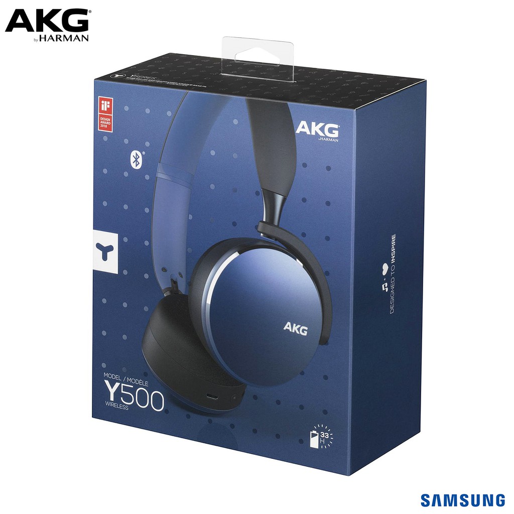 Samsung AKG Y500 Wireless Bluetooth Headphone by HARMAN KARDON