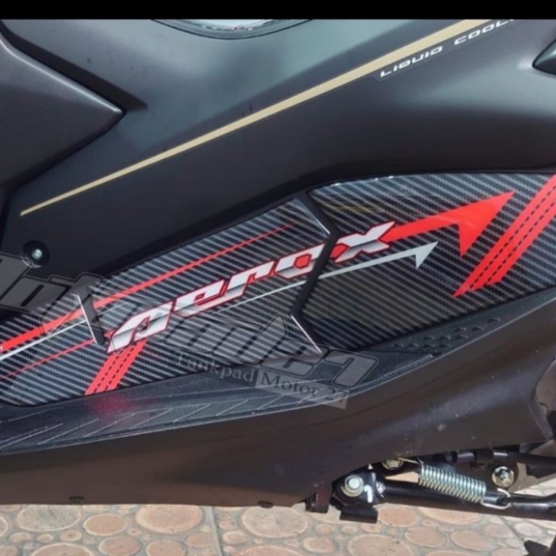 Sticker Stiker Resin Timbul Sidepad Premium Yamaha New Aerox 155 2020