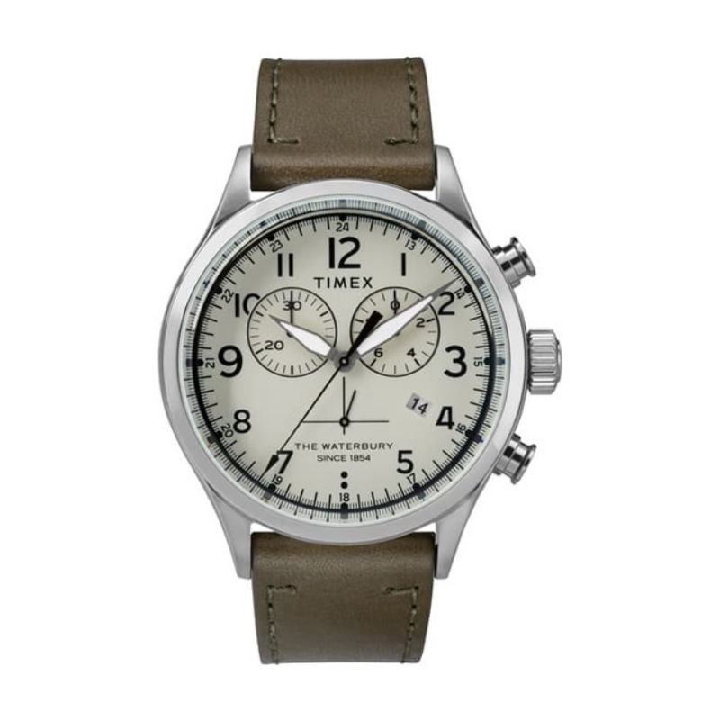 TIMEX WATERBURY TRADITIONAL CHRONOGRAPH GARANSI RESMI ORIGINAL TW2R70800