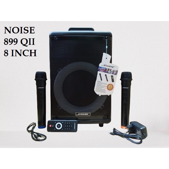 SPEAKER AKTIF 8 INCH NOISE 899 QII TROLLEY SPEAKER PORTABLE BLUETOOTH NOISE 899 Q II