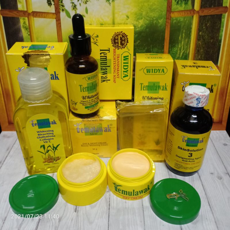 PAKET CREAM TEMULAWAK LENGKAP 7 IN 1 ORIGINAL BPOM