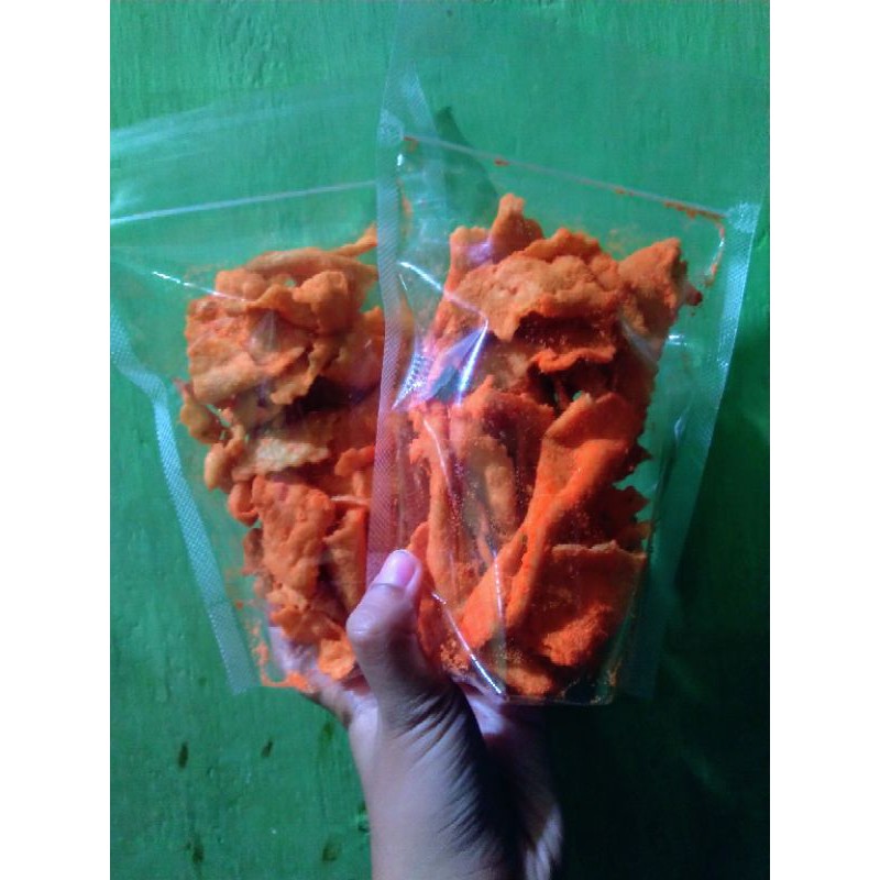 

Keripik bawang balado (100gr)