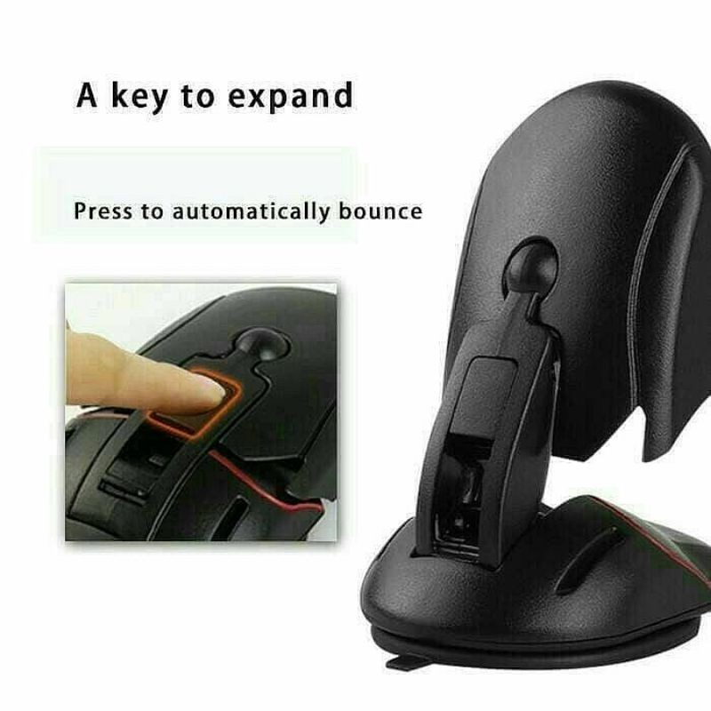HOLDER MOBIL BENTUK MOUSE CAR HOLDER MOUSE HOLDER HP DI MOBIL MOUNT (200GR)
