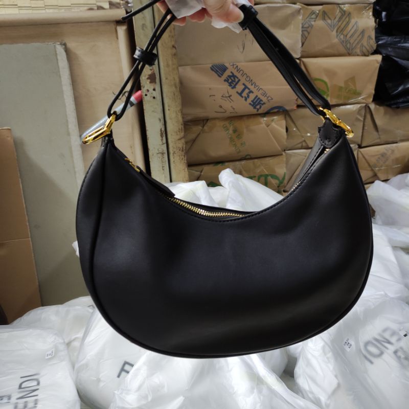 Fendigraphy Shoulder Hobo Bag/Fendi Halfmoon