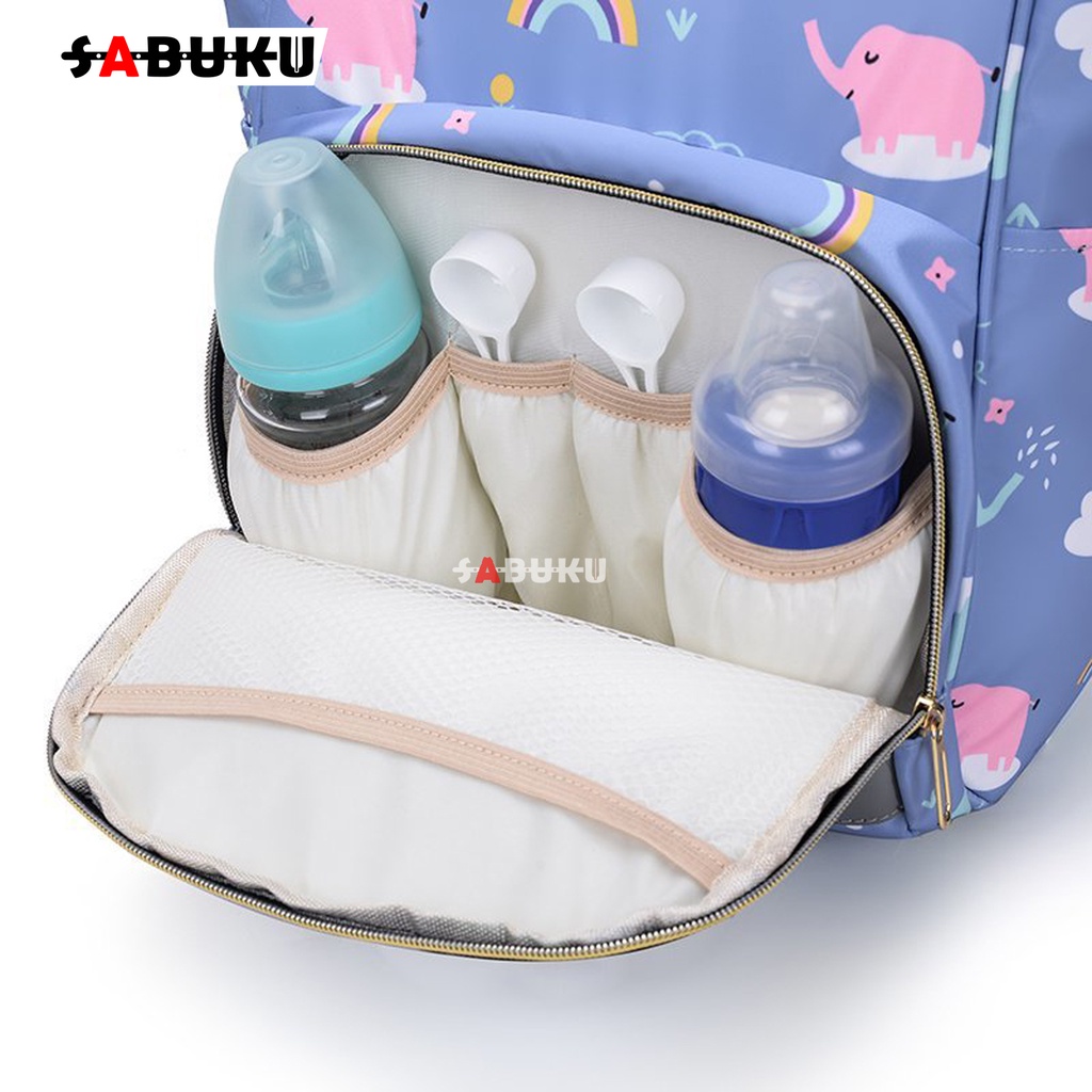 Tas Ransel Moms&amp;Baby Tas Popok Backpack Moms Baby Multi-Function Diaper Bag Babycare Forest Mommy or Diaper -  232