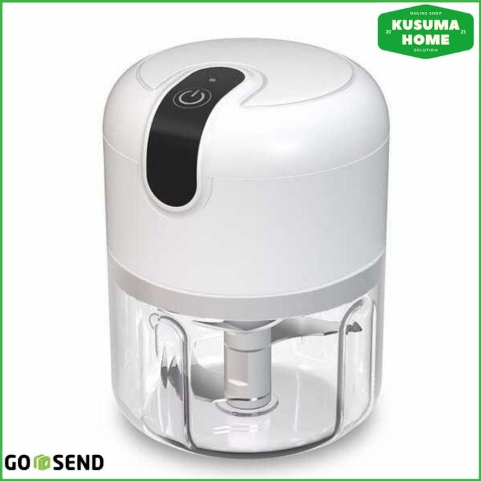 Blender Mini Hand Chopper Elektrik Garlic Pemotong Bawang Bumbu Copper