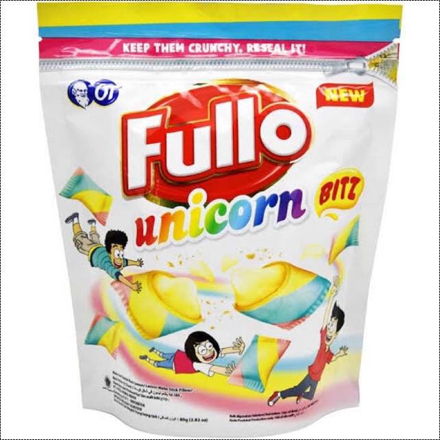 

Fullo Unicorn Bitz Pouch Zip Lock 80 Gr