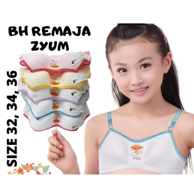 BH/Bh remaja jamur /tanpa busa/belajarpakaibra