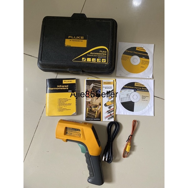 Fluke 569 Thermometer Infrared Preloved ya