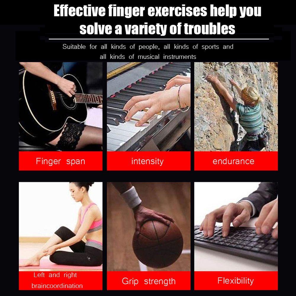 Lanfy Jari ​Grip Cengkrem ​Device Training Tool Meredakan Nyeri ​Latihan Jari Tandu Tangan Hand Grip Trainer Fitness Latihan Kekuatan Pergelangan Tangan