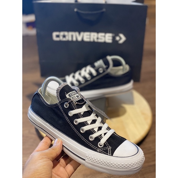 Termurah sepatu Converse Black White (banyak bonusnya)l