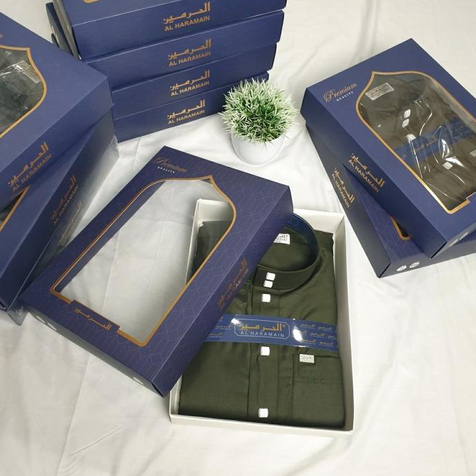 PREMIUM Jubah Al Haramain Woll + Box