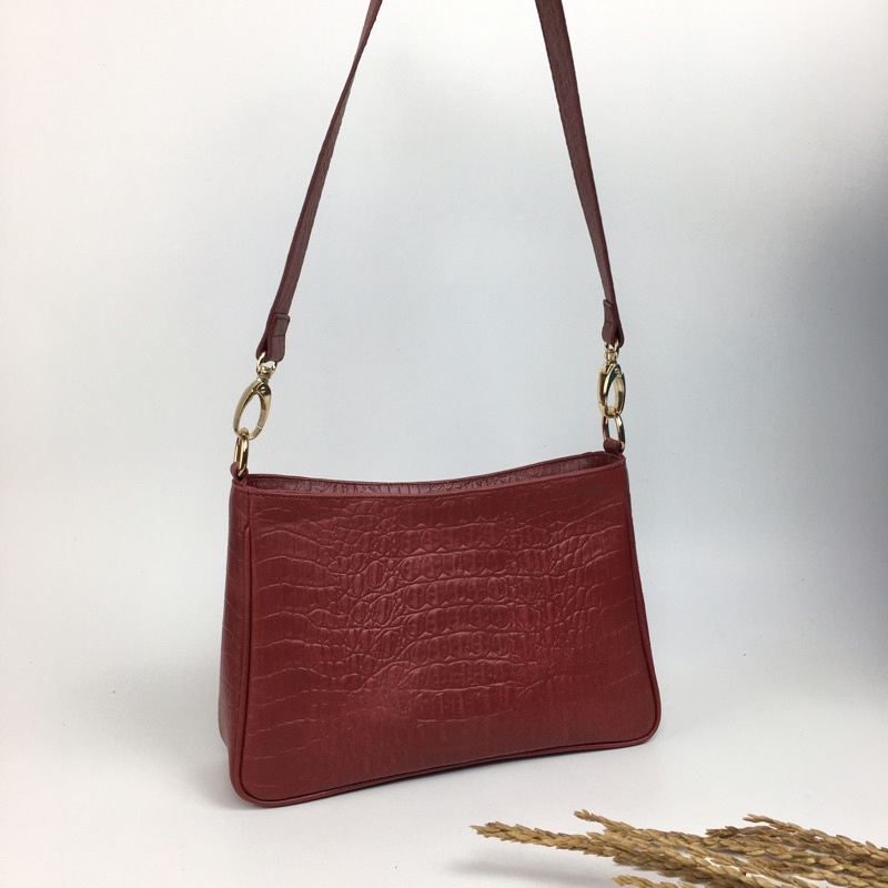 sholder bag / tas kulit garut
