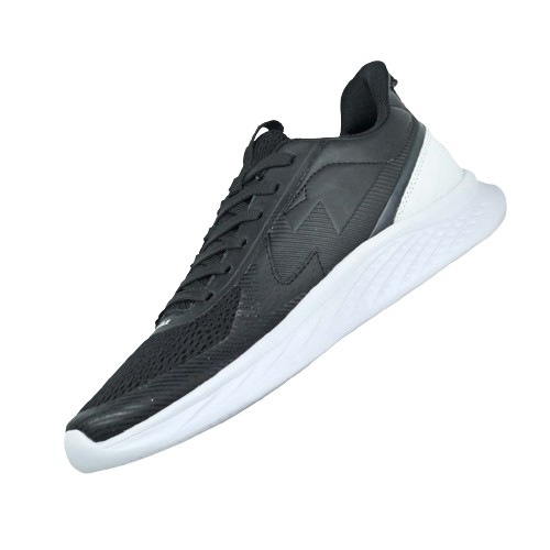 Sepatu Sneakers Wanita Sport Shoes  - eagle marshall hitam putih