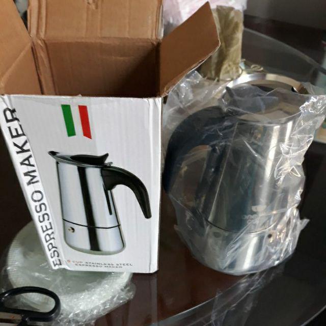 Mokapot Moka Pot - Original - 6 Cup - Coffee Maker - 6cup - 6 Cangkir Kopi 300ml 300 Ml