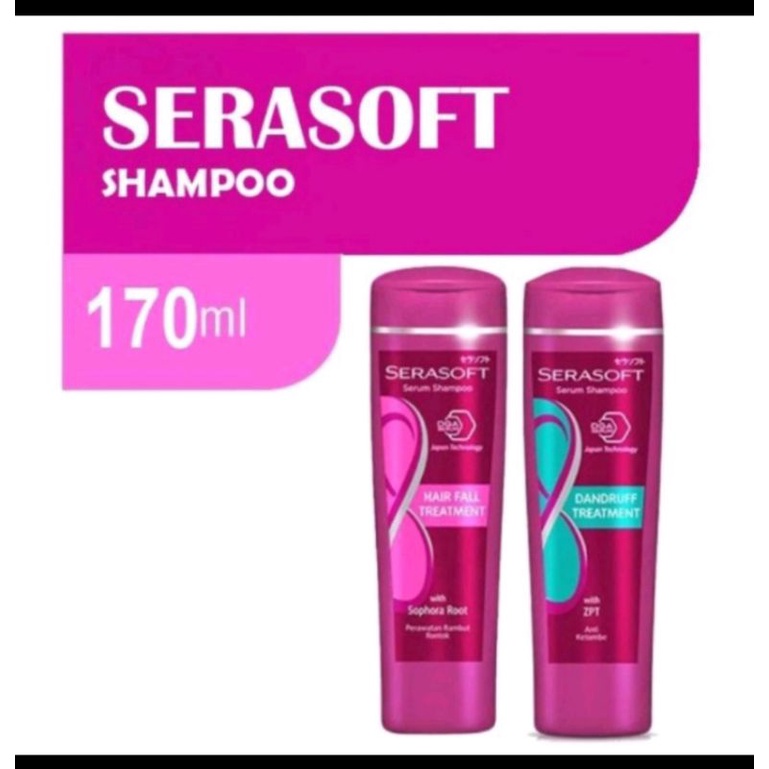 Serasoft shampoo / shampoo serasoft 170ml