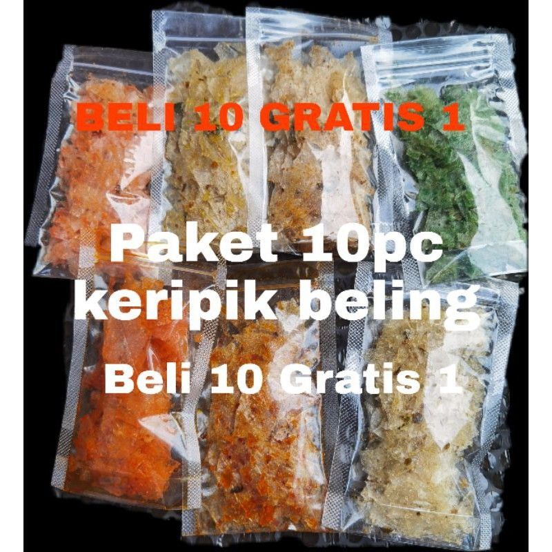 

TERMURAH 50gr BELI 10 GRATIS 1 KERIPIK KACA KERIPIK BELING KRIPIK 50Gr
