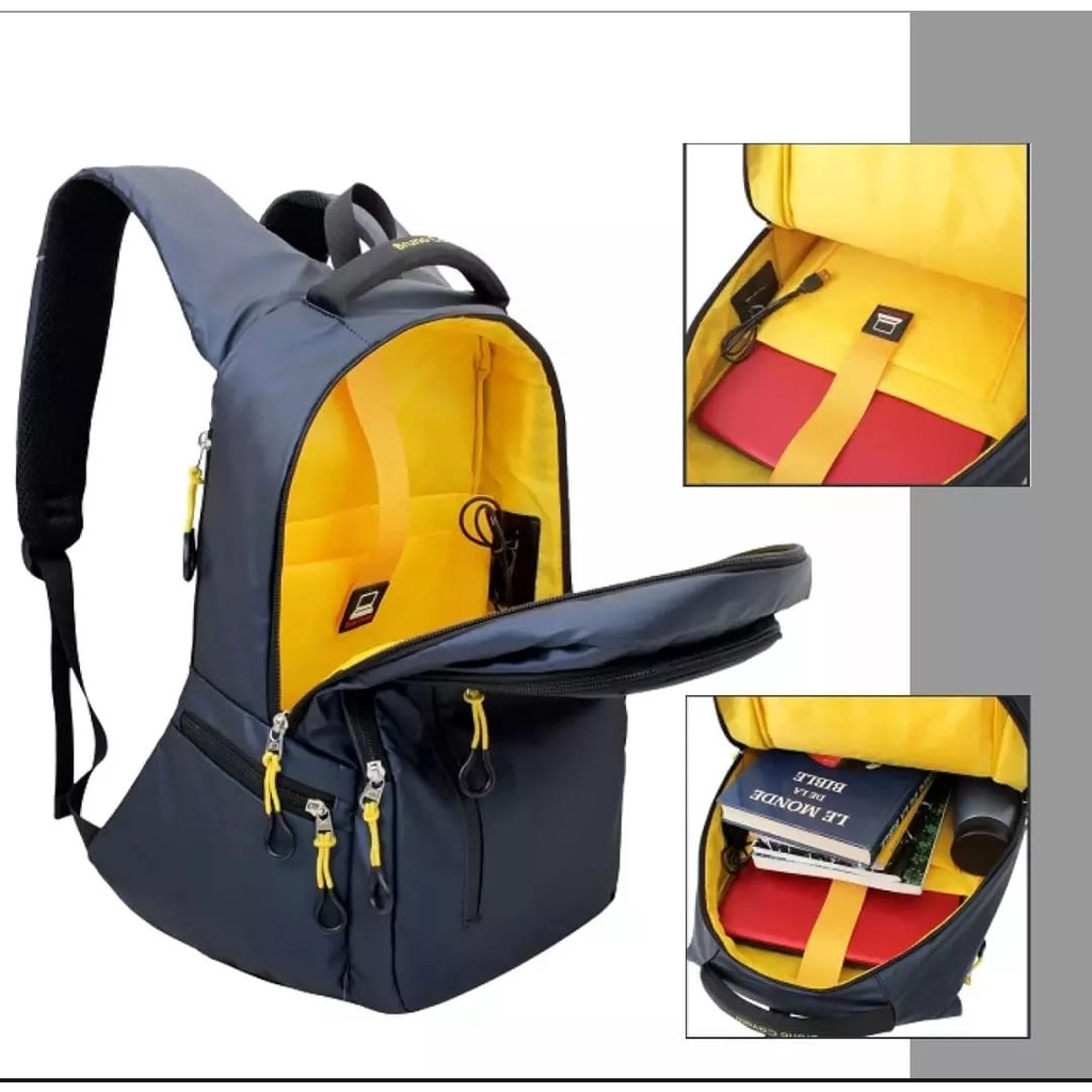 Tas RANSEL POLO MILANO - 88339 Tas Pria RANSEL SEKOLAH KULIAH TAS KERJA IMPORT