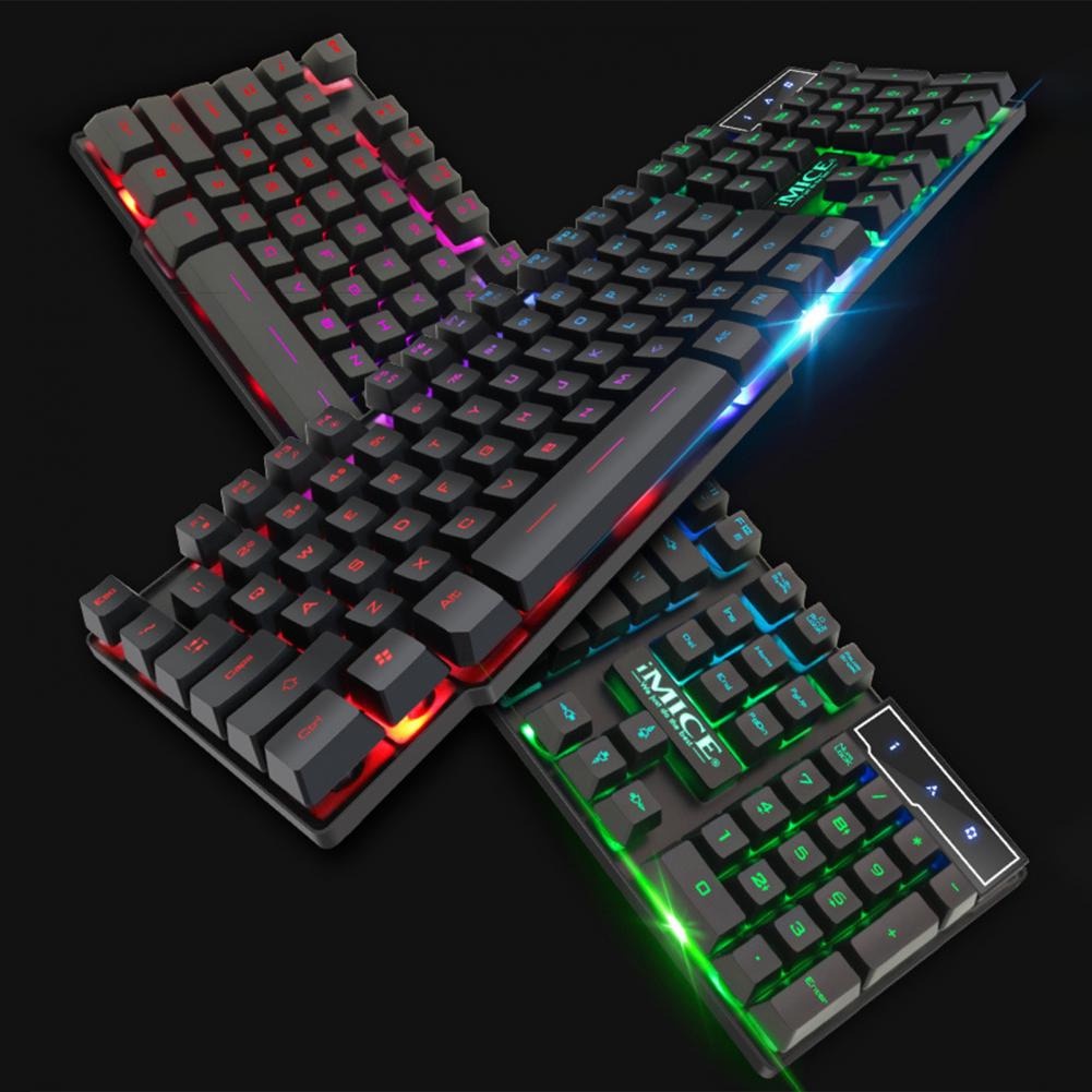 iMice Gaming Keyboard Professional RGB Backlit - AK-600 - Black