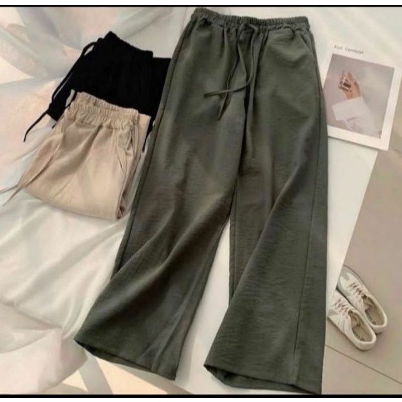 kulot rayon circle/ ootd hijab/ celana wanita