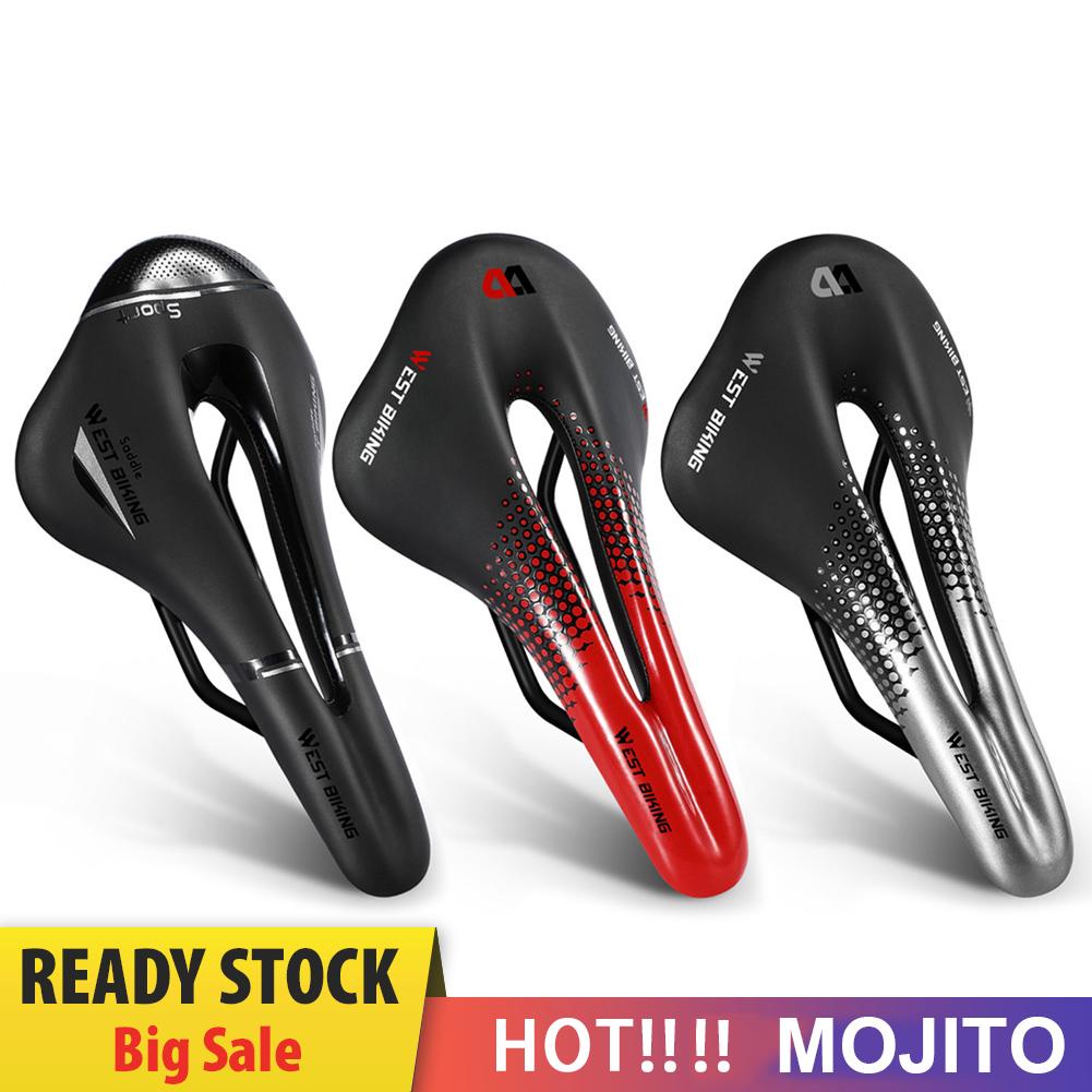 Sadel Sepeda Mtb Model Hollow Elastis Shockproof