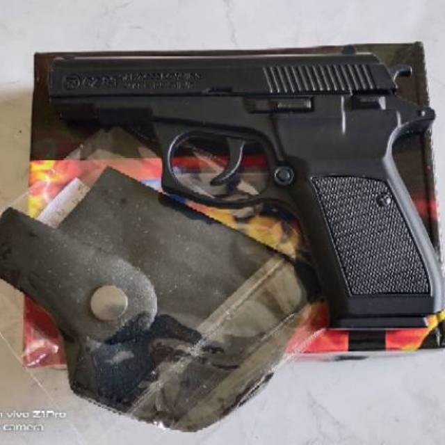 Korek api model pistol makarov full besi bisa kokang