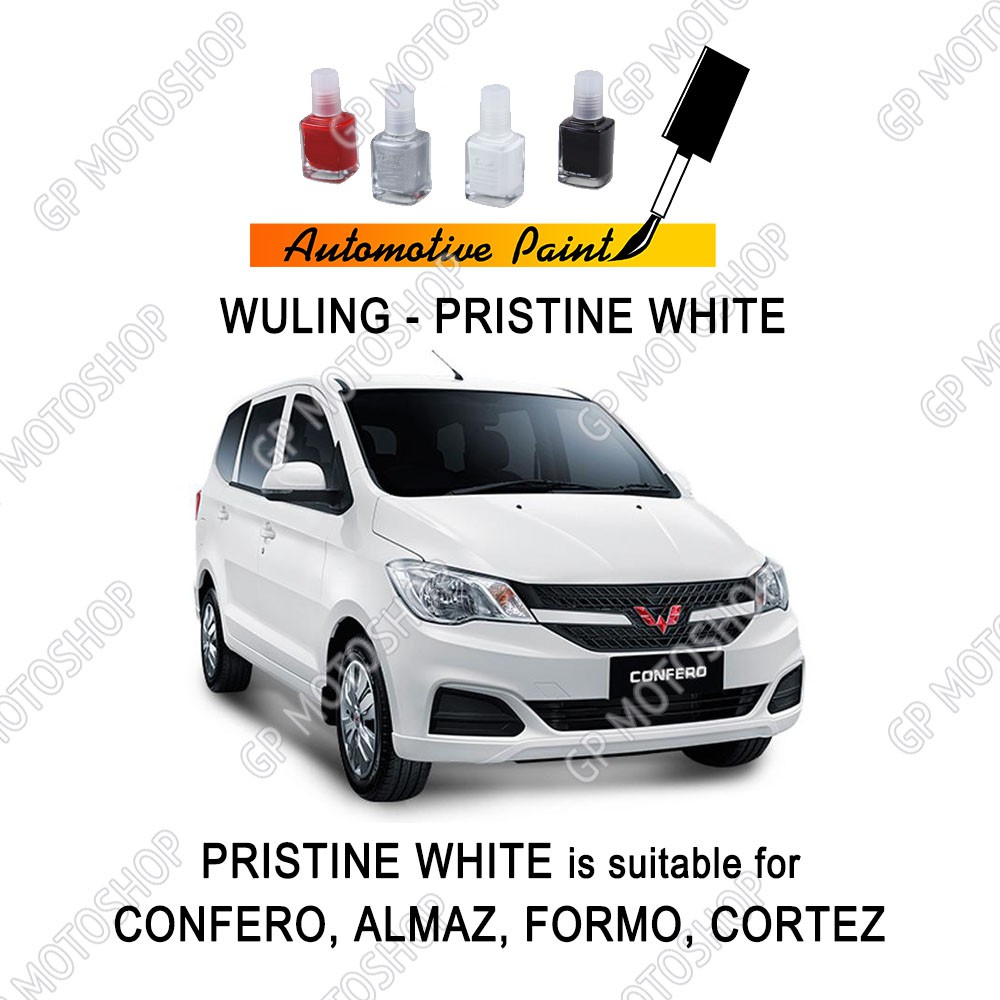 Cat Oles Wuling Pristine White Penghilang Baret Mobil Lecet Putih Solid Almaz Confero Cortez Formo