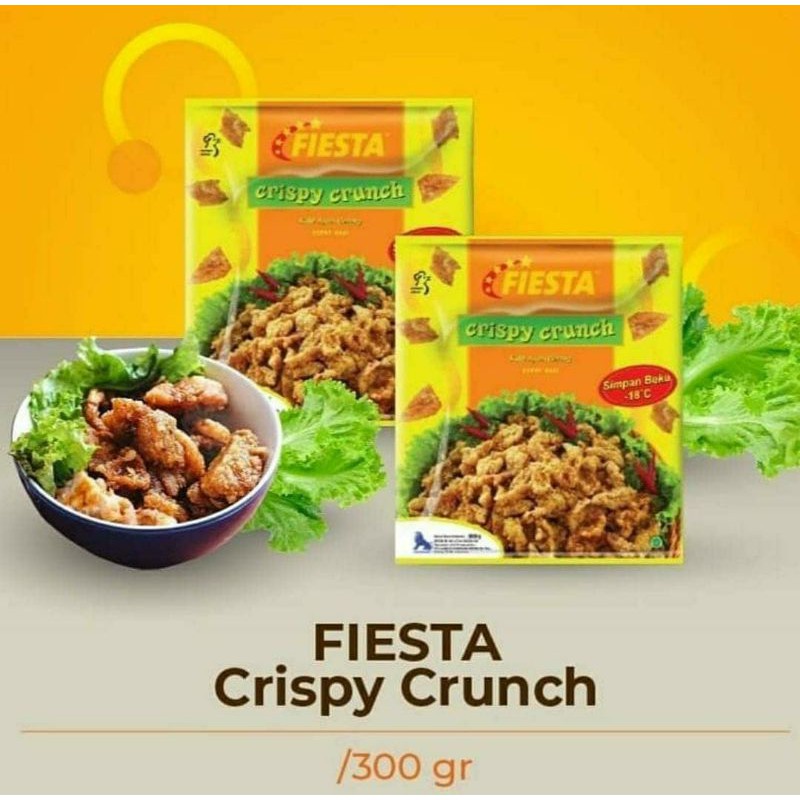 

Fiesta Crispy Crunch Kulit ayam 300gr