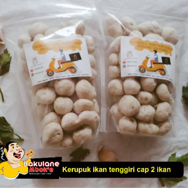 

KERUPUK IKAN TENGGIRI/ KERUPUK BASO / KERUPUK BAKSO