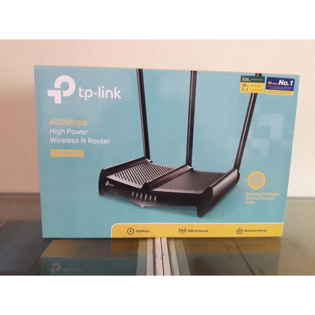 TPLINK TLWR941HP 450Mbps High Power Wireless N Router TPLINK