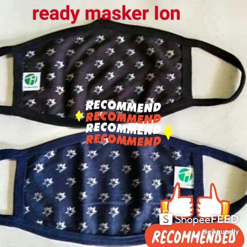 Masker Ion paket 3 pcs