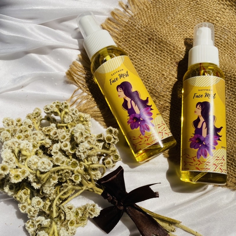 FACE MIST SAFFRON 100 ML | FACE MIST SAFFRON ORIGINAL | SAFFRON ASLI | BISA COD