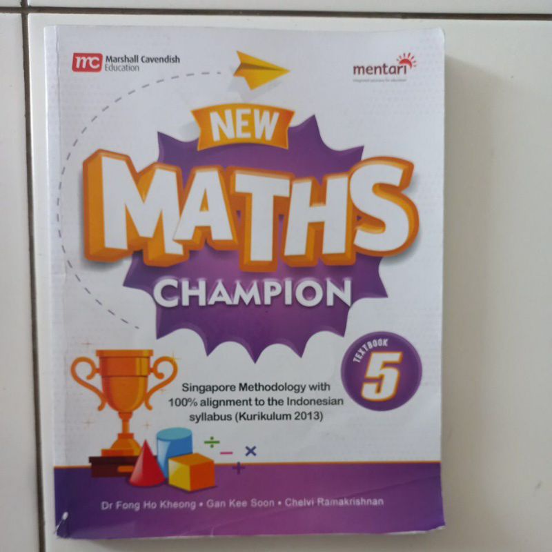 New Maths Champion 5 Textbook