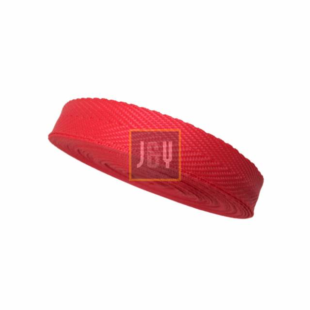 TALI WEBBING PCR PELIPIT MOTIF V 2.0 CM WARNA MERAH