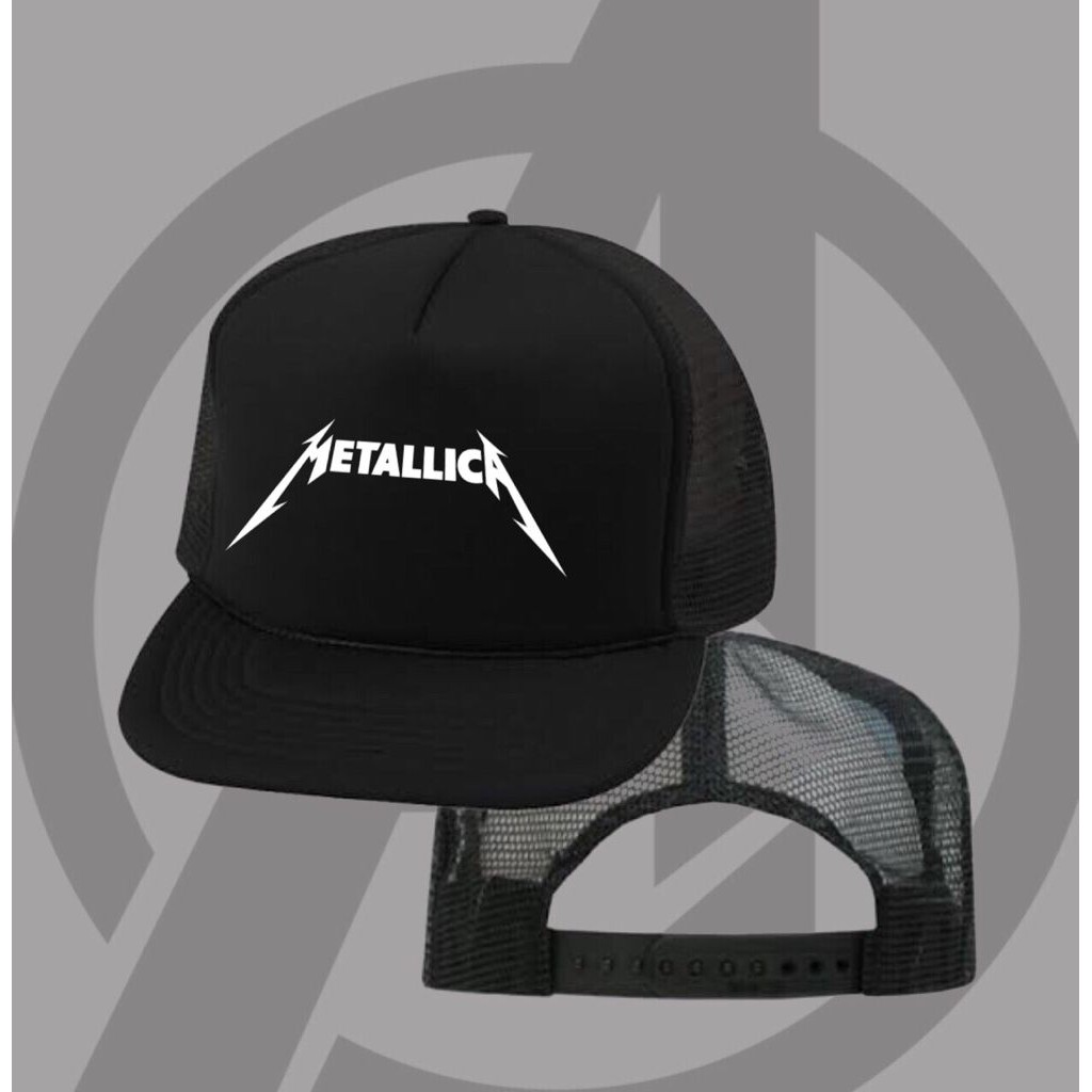 Topi Snapback Jaring - Metallica