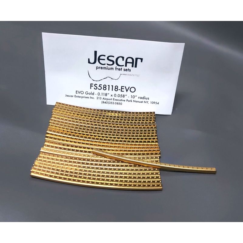 fret gitar &amp; bass jescar FS58118 super jumbo original fretwire