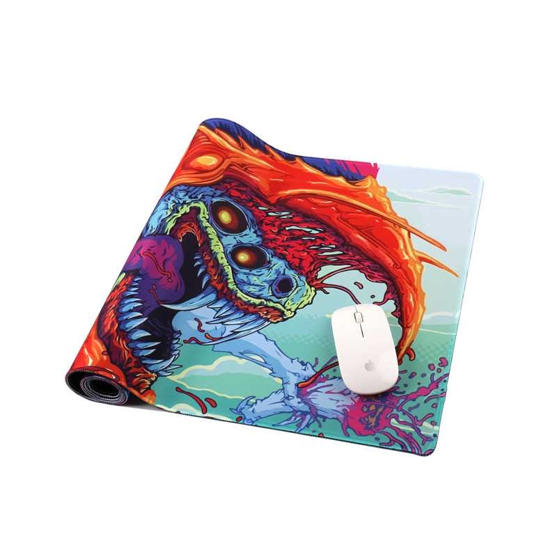 Mouse Pad Mousepad Gaming Gambar Monster Senjata XL Desk Mat 30x80cm