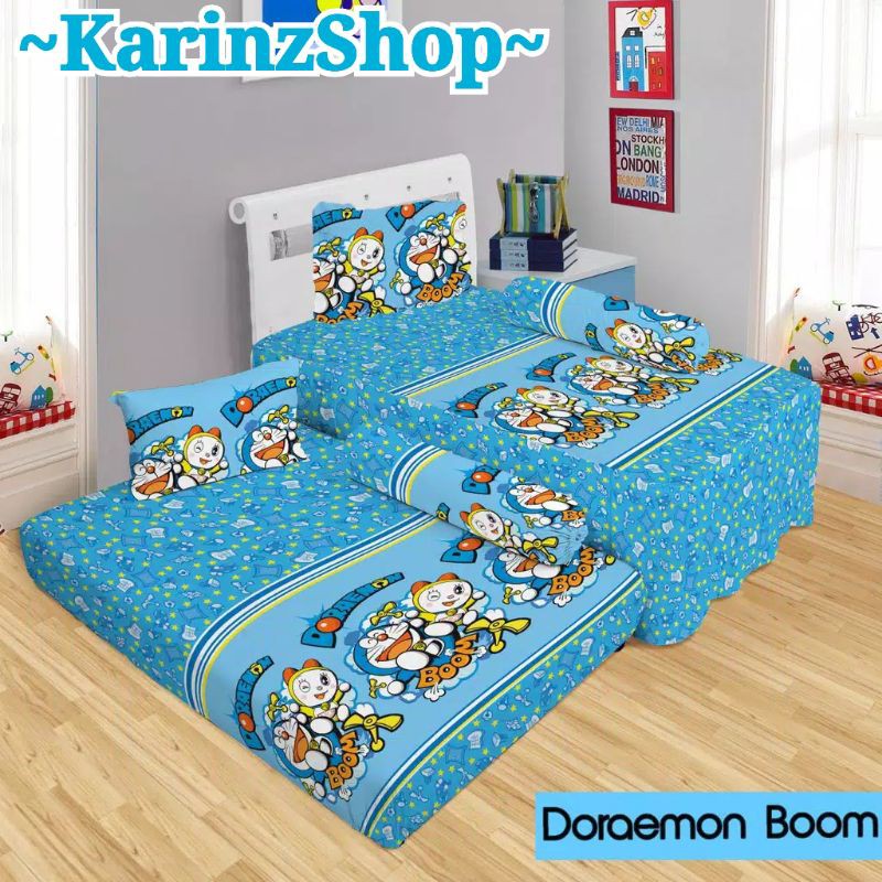 Sprei Lady Rose 2n1 Sorong DORAEMON BOOM 120 120x200