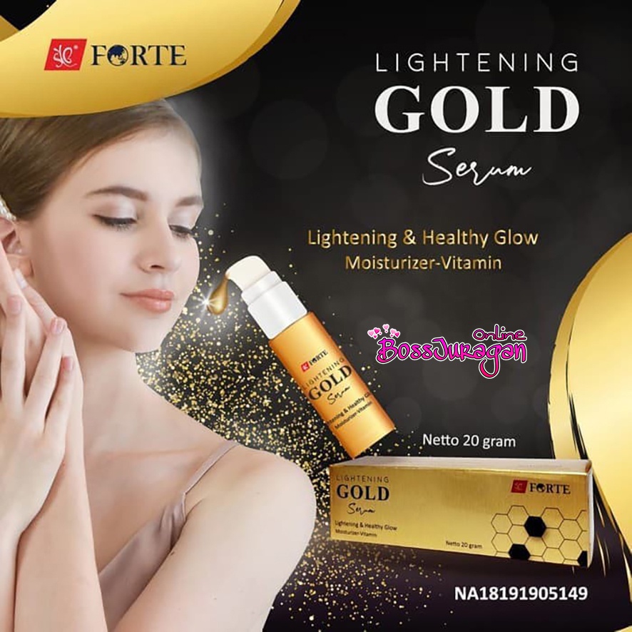 (BOSS) ( GOLD ) SYB FORTE SERUM GOLD BRIGHTENING ORIGINAL