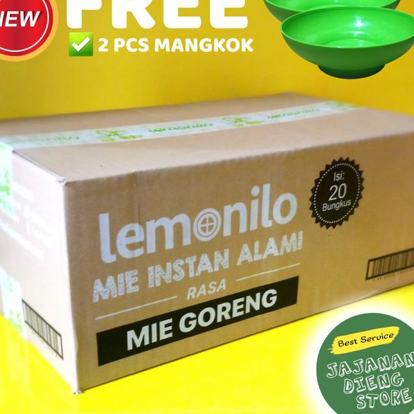 

Lemonilo Mie Goreng Mie Instan Sehat - 1 Dus Isi 20 Pcs