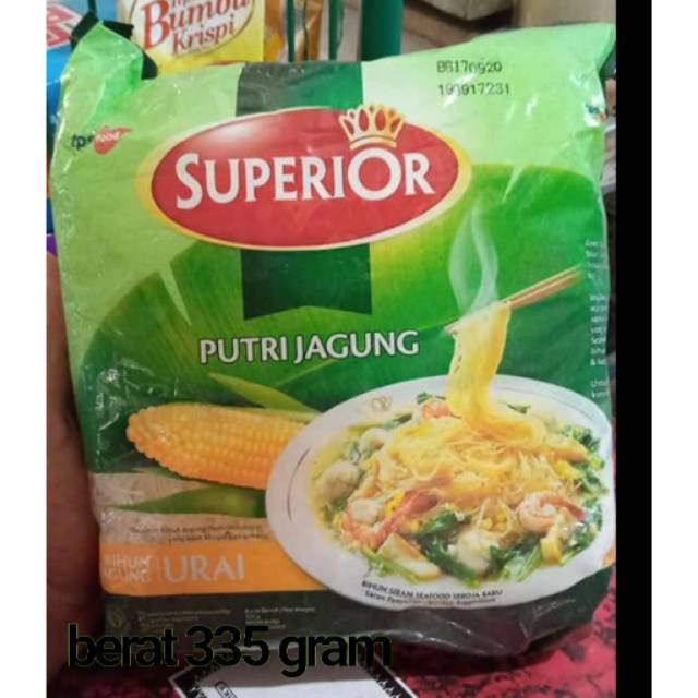 

Bihun superior putri jagung baru