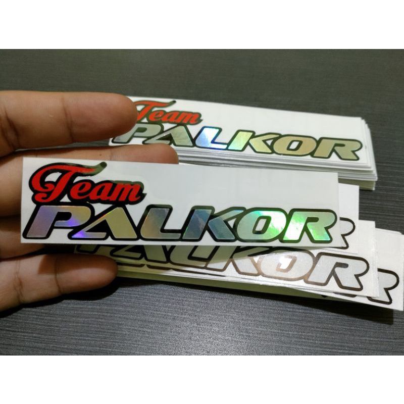stiker team palkor stiker cutting motor