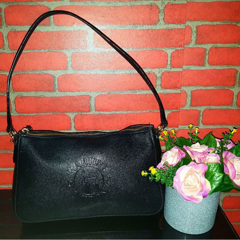 Preloved Tas Black Martine Sitbon
