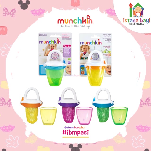 Munchkin Deluxe Food feeder - Peralatan Mpasi bayi