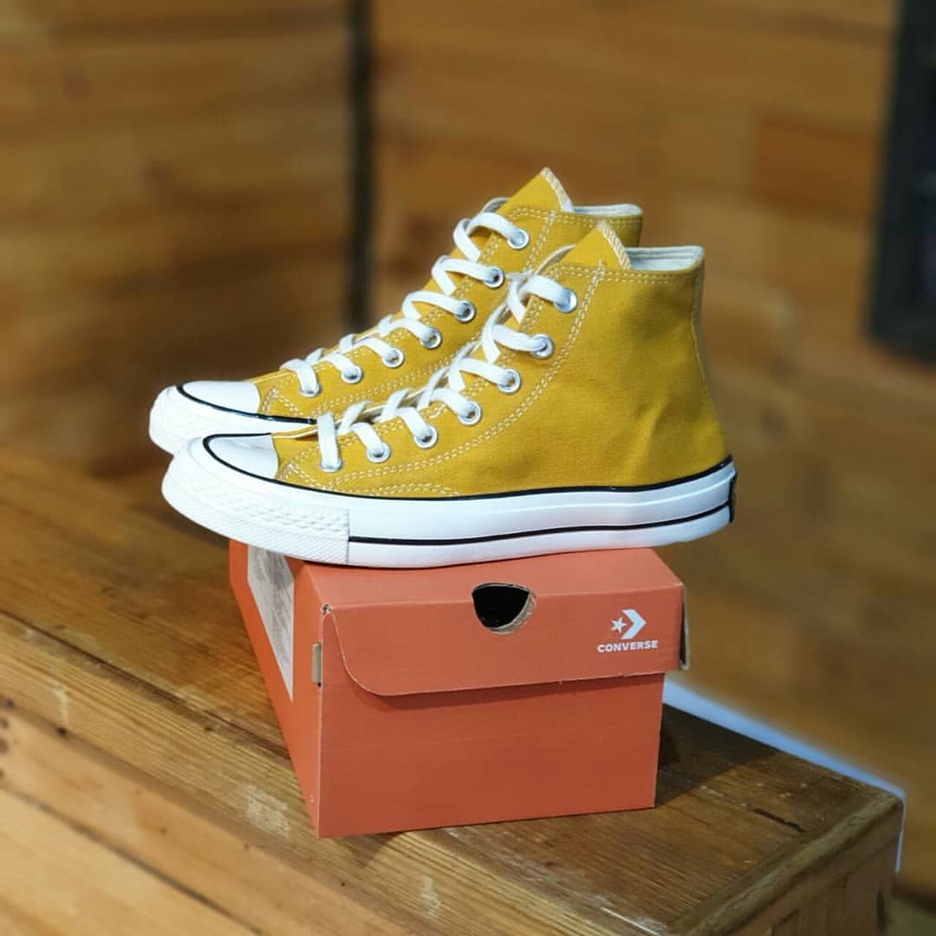 SEPATU CONVERS CLASSIC TINGGI CTAS 70's UNISEX SNEAKERS - YELLOW