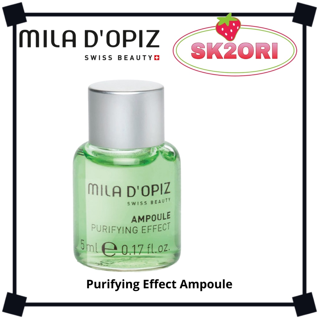 MILA D'OPIZ Purifying Effect Ampoule 5ml / MILADOPIZ Purifying AMPOULE 5ml