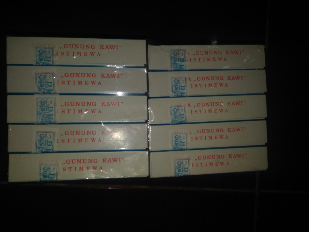 Dupa Tumpeng Kerucut Gunung Kawi Cap Buah Thoo