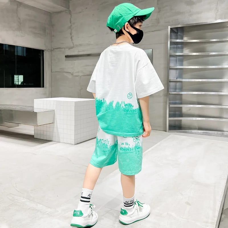 JOSH SET BAJU SETELAN CASUAL DAILY ANAK REMAJA COWOK FASHION KOREA IMPORT SPORT