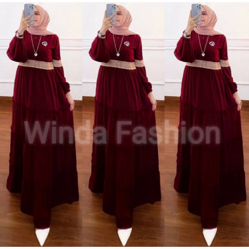 gamis ceruty model terbaru