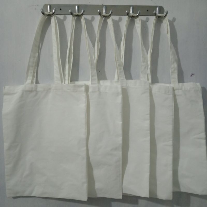 Totebag Drill Kanvas Polos, Ready Stok, Termurah